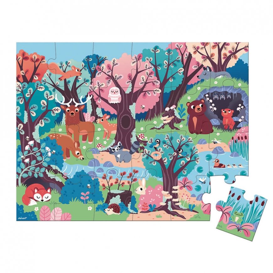 JANOD Magic Forest Puzzle – 3