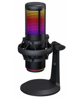 Микрофон Rampage Bemol для игр/подкастов RGB USB-C черный