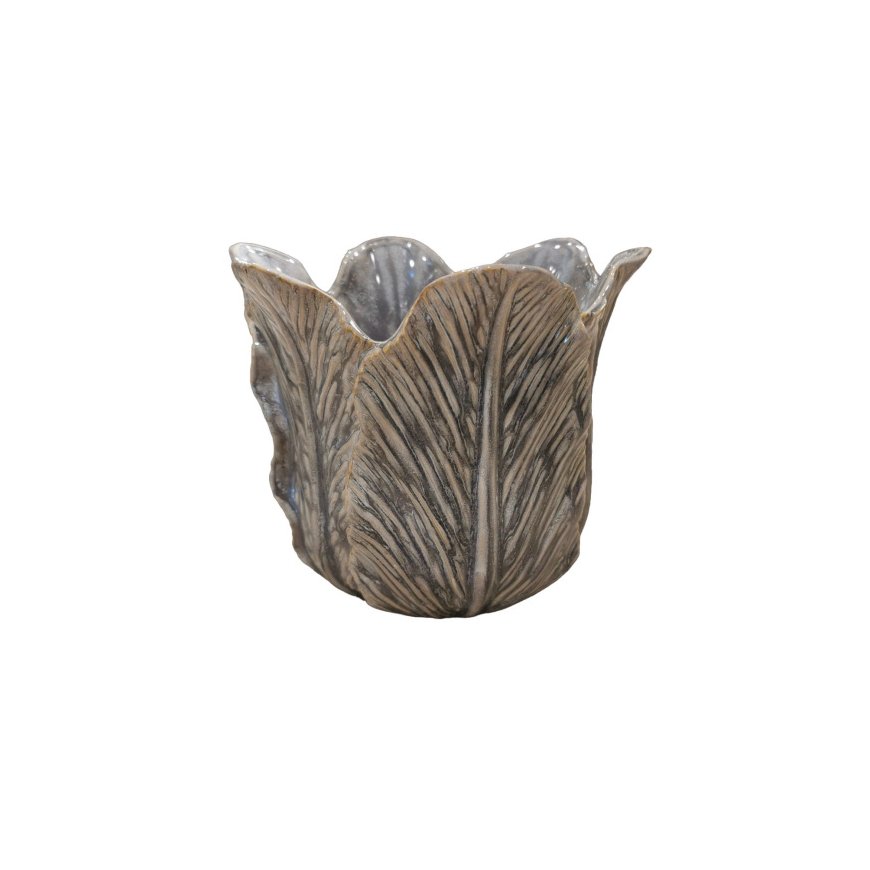 RITUALI DOMESTICI DORDOGNA Dekoratyvinė vaza 20 x 17 cm violetinė