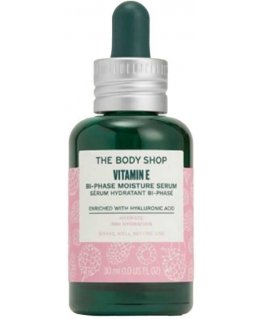„The Body Shop“ vitamīna E divfāzu mitrinošais serums – mitrinošais divfāzu ādas serums – 30 ml