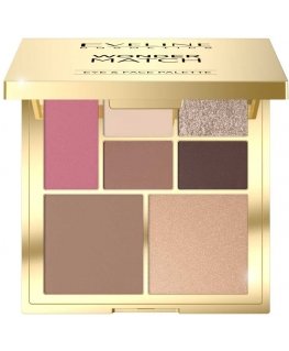 Eveline Cosmetics „Wonder Match“ acu grima un sejas konturēšanas palete 12 g