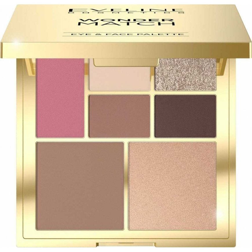 Eveline Cosmetics 'Wonder Match' eye makeup and face contouring palette 12 g – 2