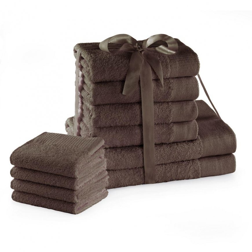 AmeliaHome Rankšluostis/AH/AMARI/BRO/SET2*70x140+4*50x100+4*30x50