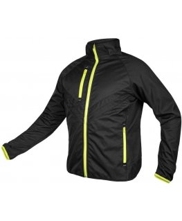 Neo Tools Mix&Match Softshell jacket, black/yellow, size S