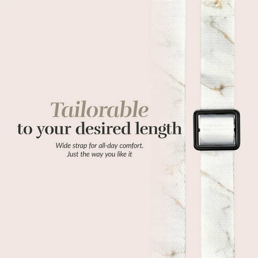 MIO Lanyard strap Case White Marble – 5