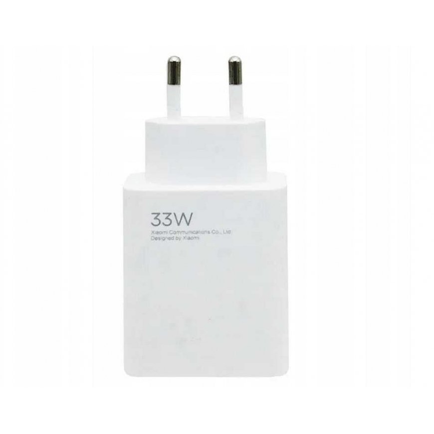 XIAOMI original wall charger connected to the network USB A QC3.0 3A 33W MDY-16-EF white bulk