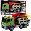 Lean Toys Kuorma-auto Puu Kuljetus Kranat Pölkyt Puut Valot Äänet Lean Toys Kuorma-auto Puu Kuljetus Kranat Pölkyt Puut Valot Äänet