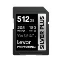 Lexar Professional SILVER PLUS 512 GB SDXC UHS-I Lexar Professional SILVER PLUS 512 GB SDXC UHS-I