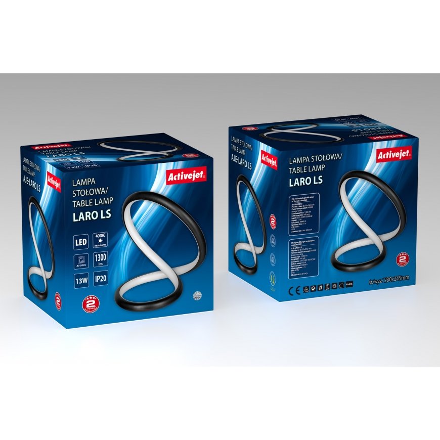 Activejet AJE-LARO LS laualamp LED Must – 4