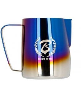Barista Space - 600 ml Pusė Mėlyna Pieno Kavinukas