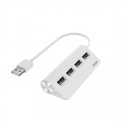Hama 00200120 sąsajos šakotuvas USB 2.0 480 Mbit/ai Balta Hama 00200120 sąsajos šakotuvas USB 2.0 480 Mbit/ai Balta