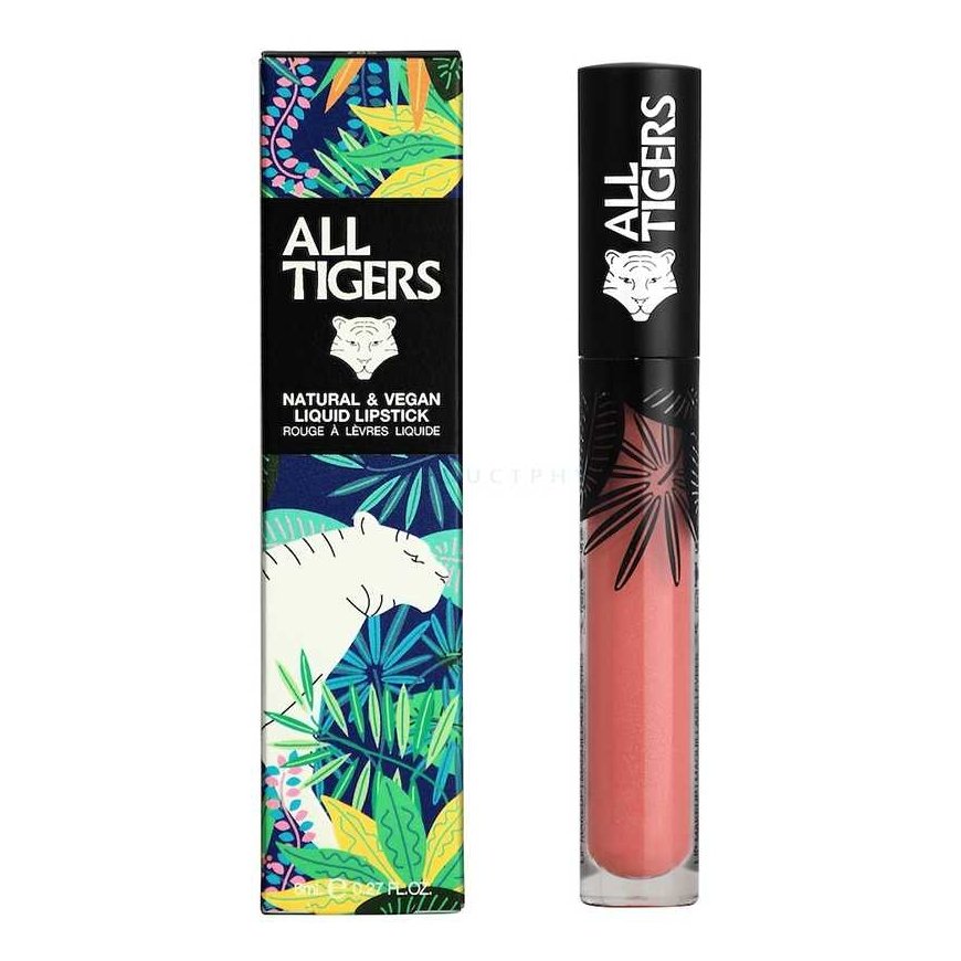 Kaikki Tigers Natural & Vegan -skyysti huulipuna 696 Chase Your Dreams 8ml huulipuna – 2