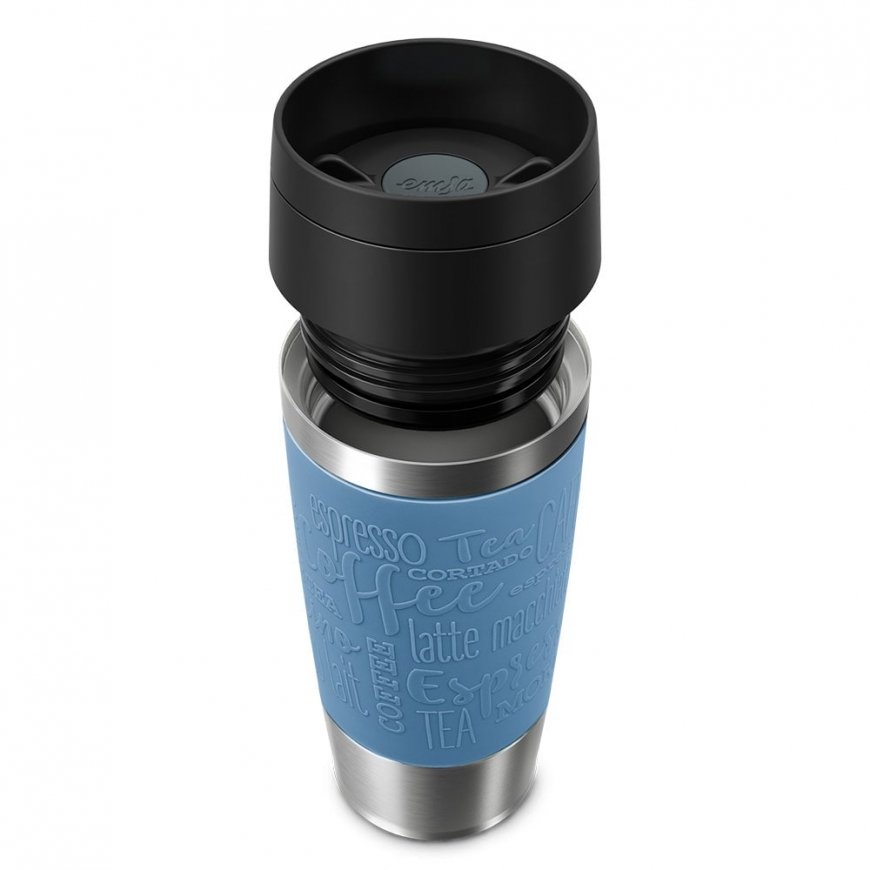EMSA Travel Mug Classic 36 ml Blue, Stainless steel – 2
