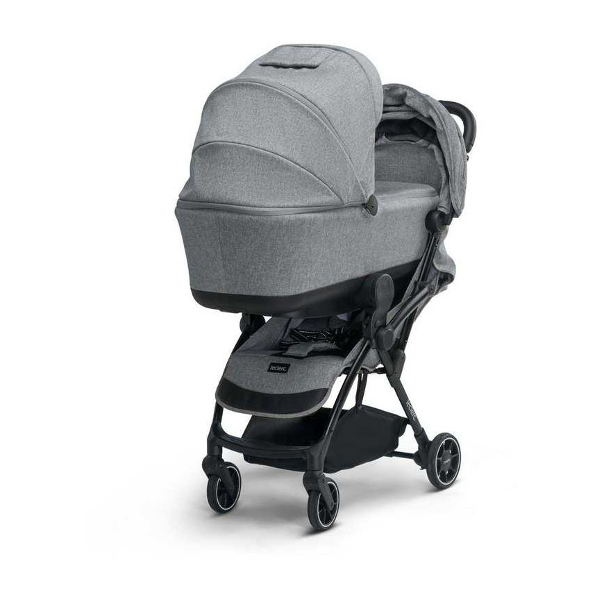 Leclerc Baby stroller bassinet, Gray color – 3