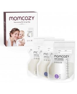 MOMCOZY PIENA GLABĀŠANAS MAISIŅI AR SNAPELI, 60 GAB.