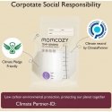 MOMCOZY PIENA GLABĀŠANAS MAISIŅI AR SNAPELI, 60 GAB. MOMCOZY PIENA GLABĀŠANAS MAISIŅI AR SNAPELI, 60 GAB.