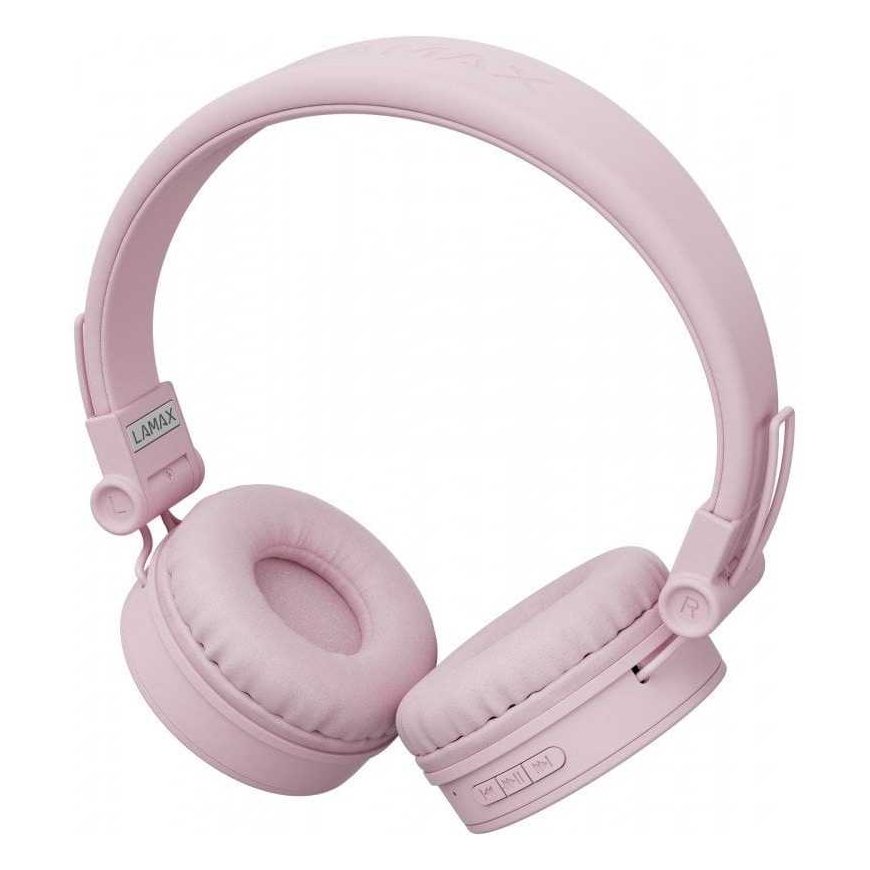 LAMAX Beat Blaze2 austiņas, USB-C – rozā