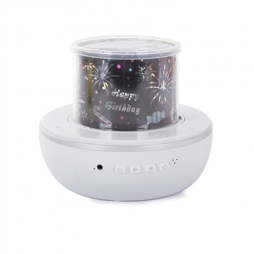 Kiddyz WH-16E Светильник проекции мечты (12x12 см) с 6 пленками – 5