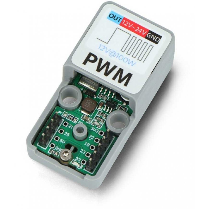 ATOMIC PWM Perus EG27324 - PWM-moduuli 12-24V - Atom-laajennusmoduuli M5Stack-kehitysmoduuleille