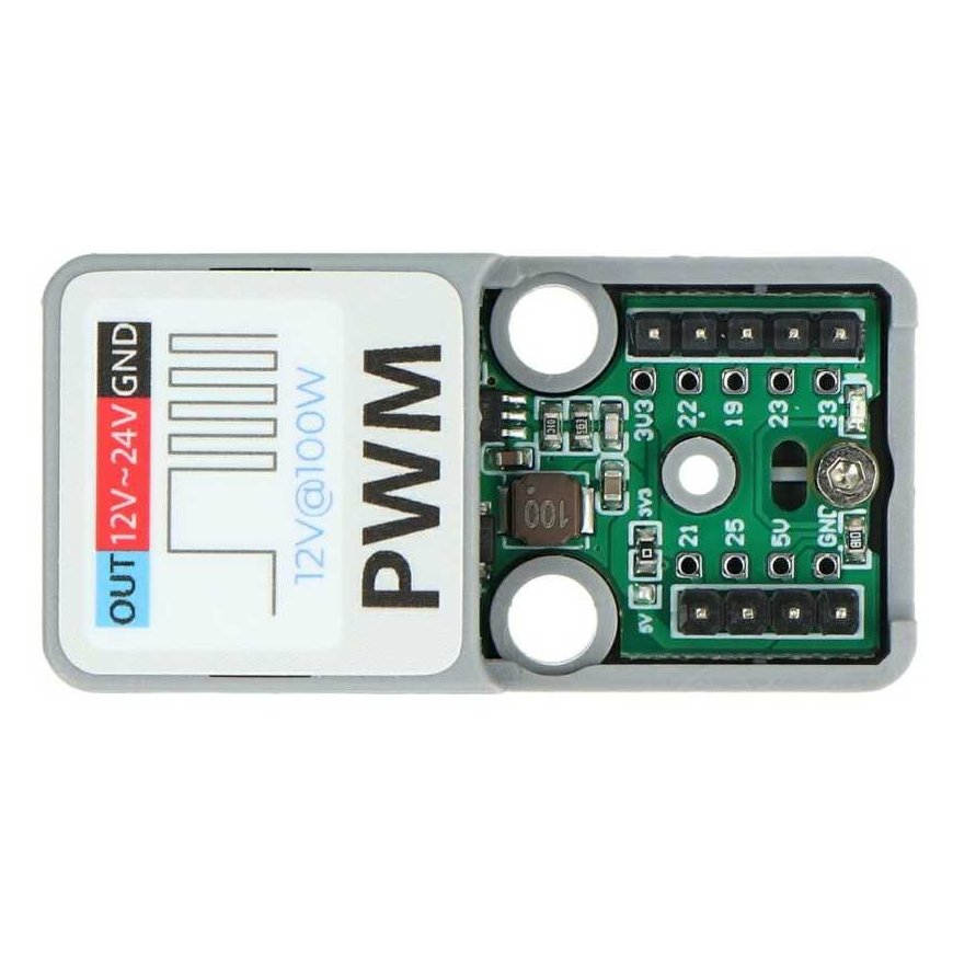 ATOMIC PWM Bazė EG27324 - PWM modulis 12-24V - Atom išplėtimo modulis M5Stack kūrimo moduliams – 3