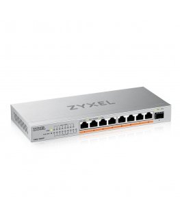 Zyxel XMG-108HP Ne-valdomas 2.5G Ethernet (100/1000/2500) Maitinimas per Eternetą (PoE)
