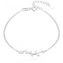 Beneto Silver Bracelet with a Branch AGB403 / 21 Beneto Silver Bracelet with a Branch AGB403 / 21