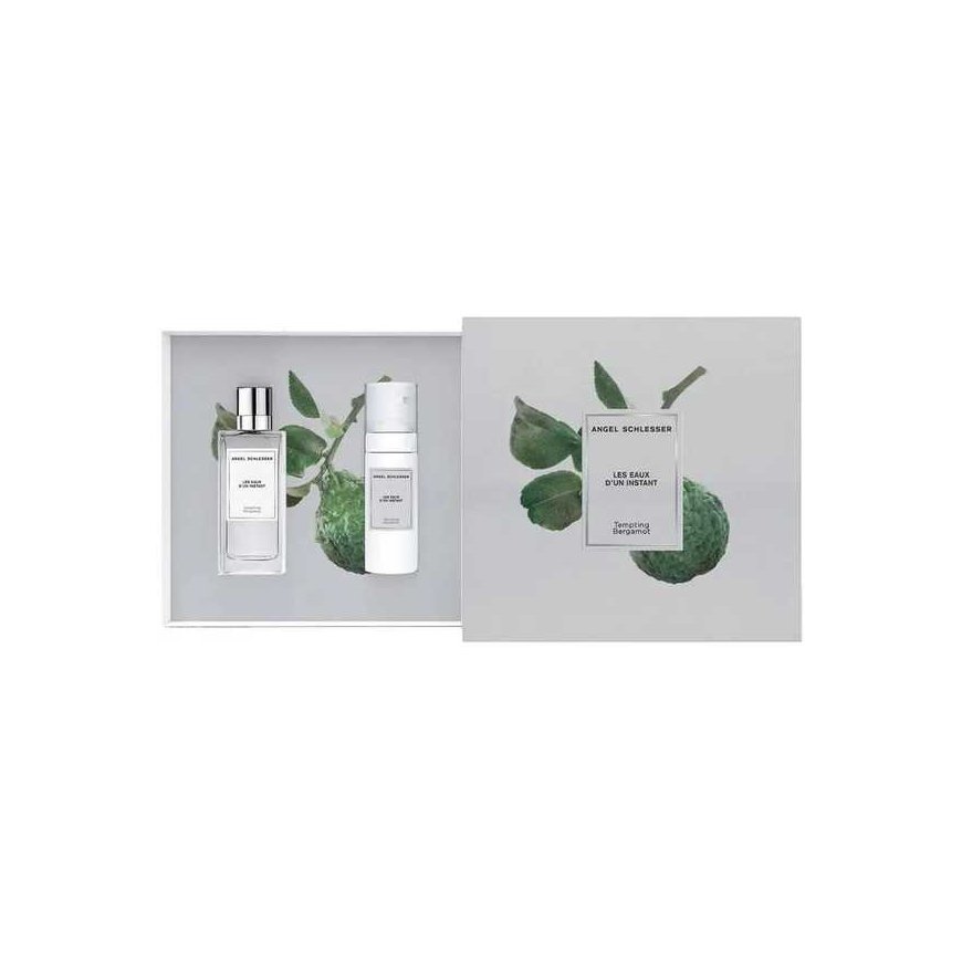 Angel Schlesser Instant Tempting Bergamont Watercolor Coffret Eau De Toilette pihusti, 100 ml komplekt 2 tk. – 2