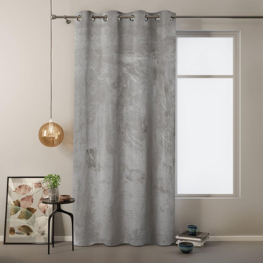 Yöverho renkailla AmeliaHome VELVET 140X245 cm, 1 kpl, väri: hopea – 2