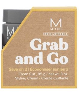 Paul Mitchell Clean Cut Duo Grab & Go -setti - puolimatta hiusten muotoilukreemii - 85,0 g