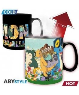 ABYstyle POKEMON Mukit - Saavuta kaikki | Reagoi lämpöön 460 ml