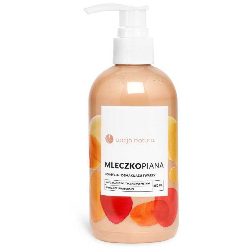 Opcija Natura Pieno putas sejas attīrīšanai un grima noņemšanai 250 ml