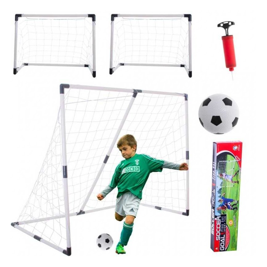 Football goals for kids 2in1 185x120x70cm