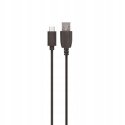 Setty USB-kaapeli 1m 2A micro USB musta R Setty USB-kaapeli 1m 2A micro USB musta R