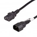 Akyga AK-PC-07A power cable Black 3 m C13 coupler C14 coupler Akyga AK-PC-07A power cable Black 3 m C13 coupler C14 coupler