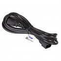 Akyga AK-PC-07A power cable Black 3 m C13 coupler C14 coupler Akyga AK-PC-07A power cable Black 3 m C13 coupler C14 coupler