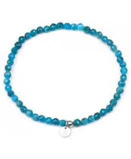 Agato Mineral Bracelet with Apatite POL-B05/20G