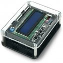 Arduino Uno korpuss ar LCD tastatūras paneli v1.1 - melns un caurspīdīgs Arduino Uno korpuss ar LCD tastatūras paneli v1.1 - melns un caurspīdīgs