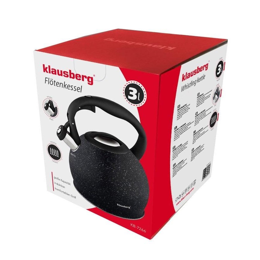 Klausberg Virdulys su švilpuku KB-7266, 3,0L – 3