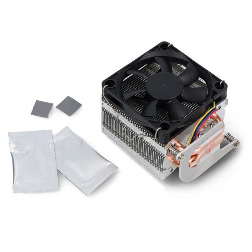 Argon40 Argon THRML -ventilaattori Raspberry Pi 5:lle, jossa on jäähdytin - hopea - 60mm – 2