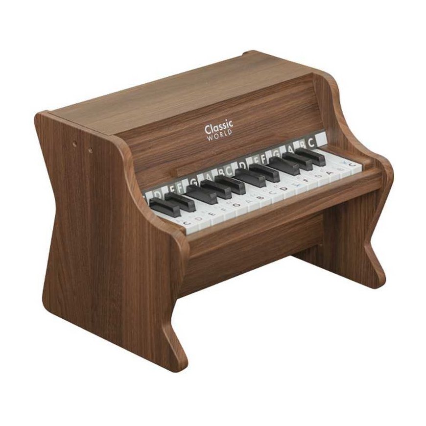 CLASSIC WORLD wooden classical piano + learning book