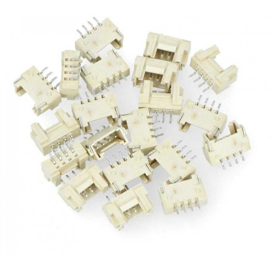Grove – kulmalisäyhteinen liitin, 4 kontaktia – 2mm väli – SMD – 20 kpl – M5Stack