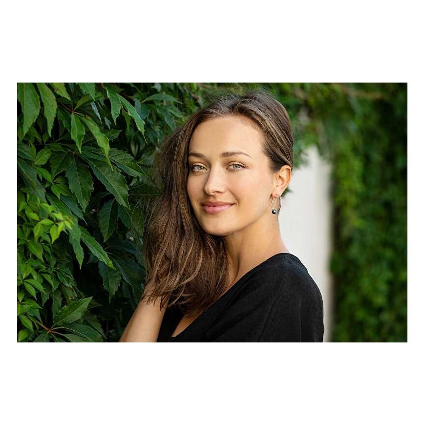 Jwl Luxury Pearls Sudraba apļa auskari ar īstiem baltiem pērļiem JL0633 – 4