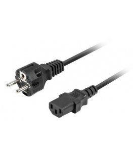 Lanberg CA-C13C-14CC-0018-BK power cable Black 1.8 m C13 coupler CEE7/7