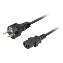 Lanberg CA-C13C-14CC-0018-BK toitekaabel Must 1,8 m C13 pistikut CEE7/7