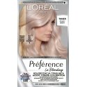 LOREAL Preference Le Blonding krāsošanas toniks gaišiem matiem – Pearly Boost 1 iepakojums. LOREAL Preference Le Blonding krāsošanas toniks gaišiem matiem – Pearly Boost 1 iepakojums.