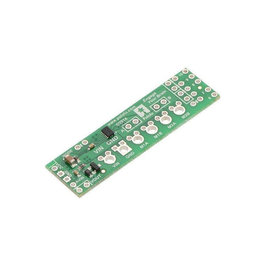 DRV8835 kahekordne, 2 kanaliga mootori juhtimisseade 11V/1.2A, Arduino lisand, Pololu 2511 – 2