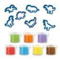 SES Creative Dough - Dinos mega set with cutters Modelēšanas masa Daudzkrāsains SES Creative Dough - Dinos mega set with cutters Modelēšanas masa Daudzkrāsains