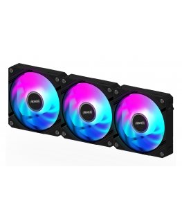 GIGABYTE AORUS EZ CHAIN FAN 120 (3-Pack) Mātesplate Ventilators 12 cm Melns 3 pcs