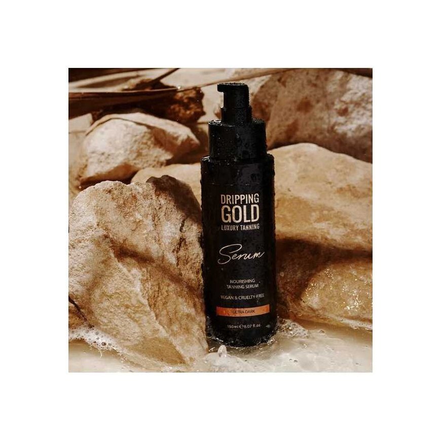Dripping Gold Savaiminio įdegio serumas "Ultra Dark" (įdegio serumas) 150 ml – 3