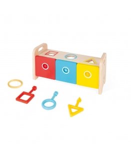 JANOD Essentiel - Shape Sorter Box with Keys